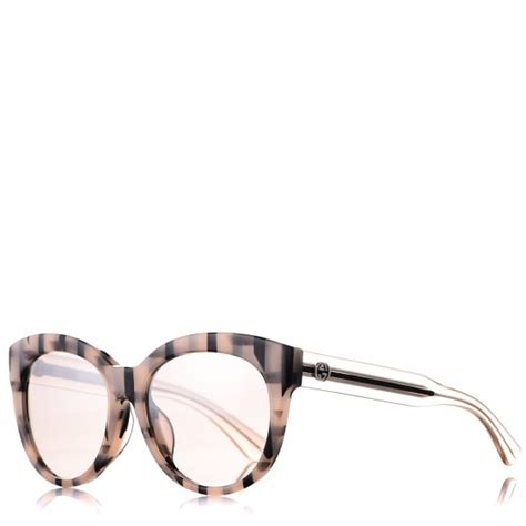 GUCCI Cat Eye GG3757/F/S Sunglasses Black Pink 